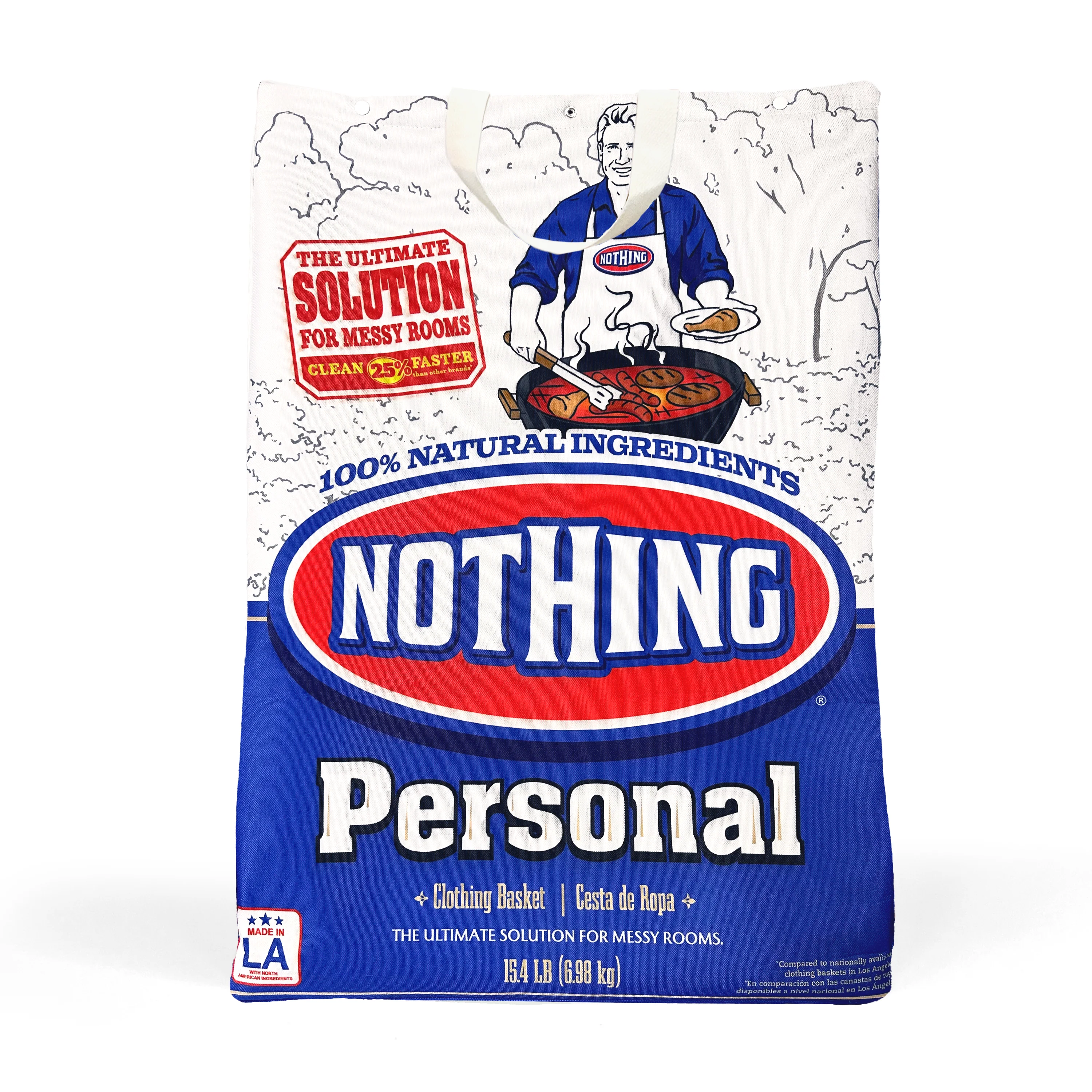 Charcoal Laundry Bag - Image 4