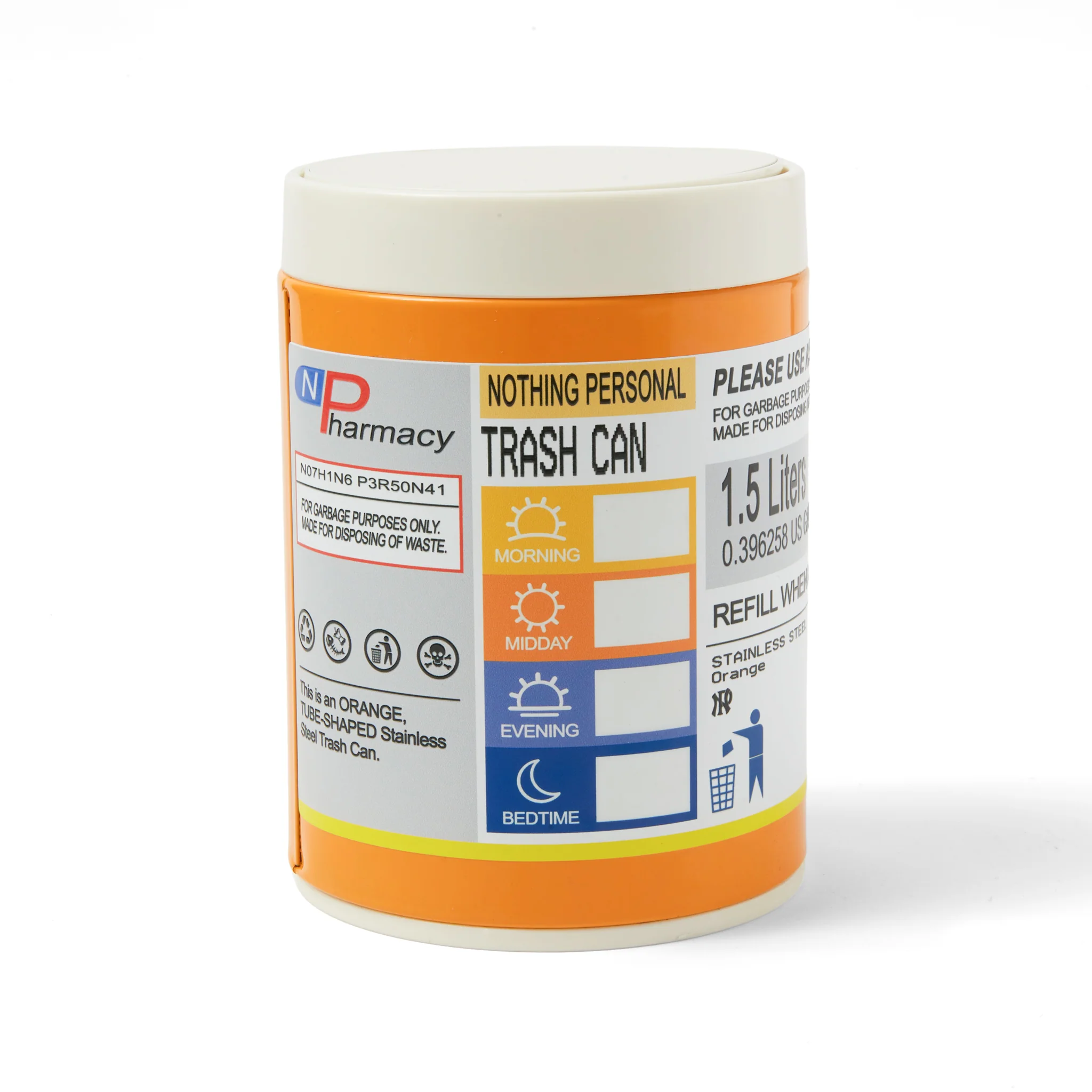 Prescription Trash Can - Image 3